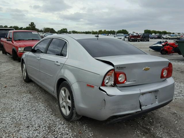 1G1ZB5E15BF212398 - 2011 CHEVROLET MALIBU LS SILVER photo 3