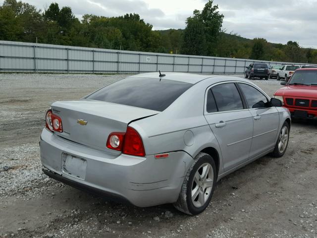 1G1ZB5E15BF212398 - 2011 CHEVROLET MALIBU LS SILVER photo 4