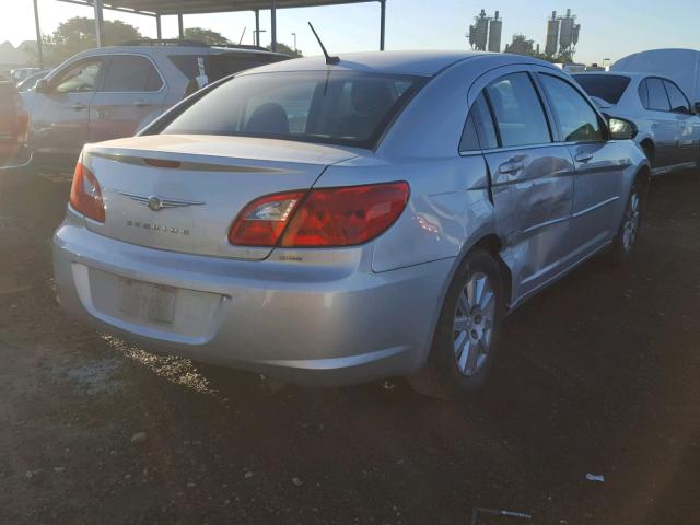 1C3CC4FD1AN203364 - 2010 CHRYSLER SEBRING TO SILVER photo 4