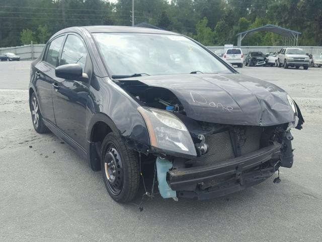 3N1AB6APXCL767099 - 2012 NISSAN SENTRA 2.0 BLACK photo 1