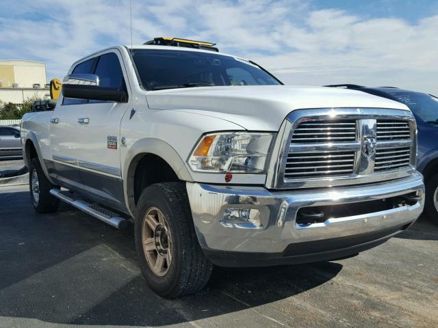 3D7UT2CL4AG174182 - 2010 DODGE RAM 2500 WHITE photo 1