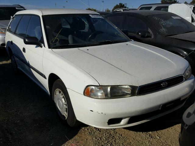 4S3BK4352V7322641 - 1997 SUBARU LEGACY L WHITE photo 1