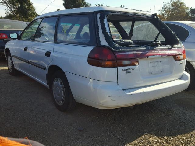 4S3BK4352V7322641 - 1997 SUBARU LEGACY L WHITE photo 3