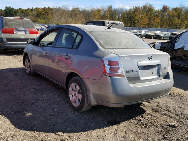 3N1AB61E87L696652 - 2007 NISSAN SENTRA 2.0 SILVER photo 3