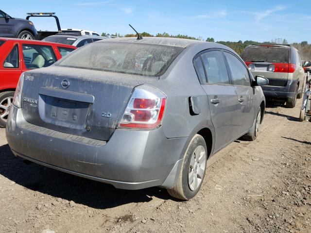 3N1AB61E87L696652 - 2007 NISSAN SENTRA 2.0 SILVER photo 4