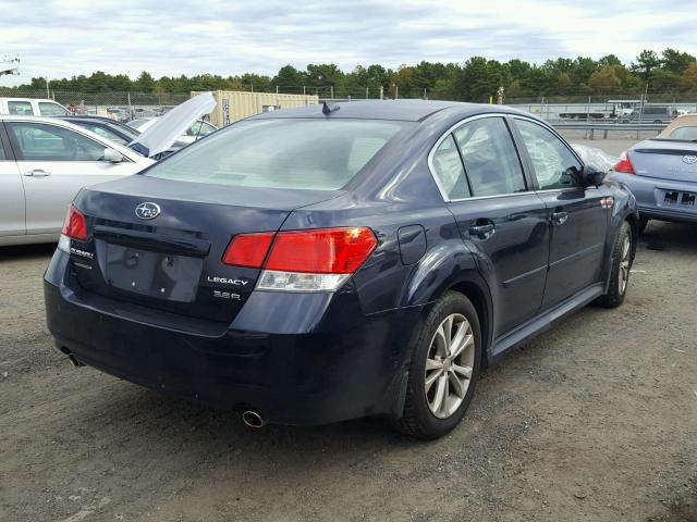 4S3BMDJ65D2036395 - 2013 SUBARU LEGACY 3.6 BLUE photo 4