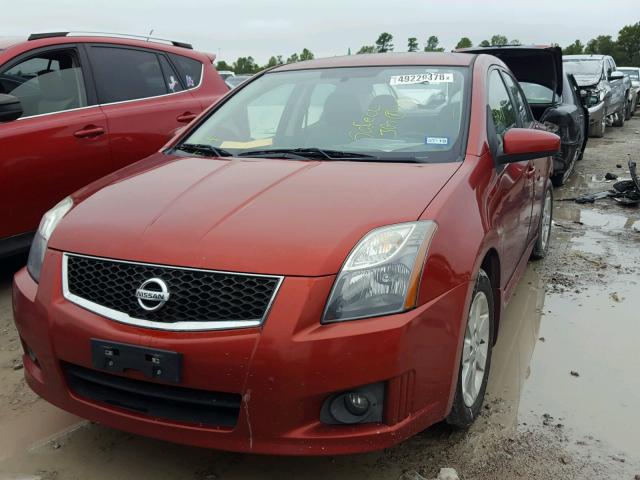 3N1AB6AP1AL670970 - 2010 NISSAN SENTRA 2.0 RED photo 2