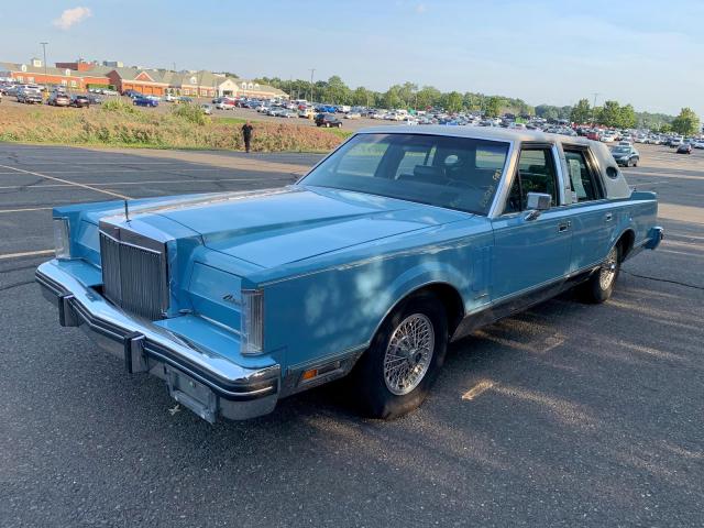 1MRBP96FXCY677158 - 1982 LINCOLN MARK VI BLUE photo 2