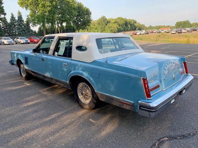 1MRBP96FXCY677158 - 1982 LINCOLN MARK VI BLUE photo 3