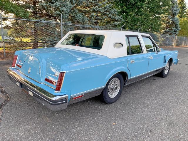 1MRBP96FXCY677158 - 1982 LINCOLN MARK VI BLUE photo 4