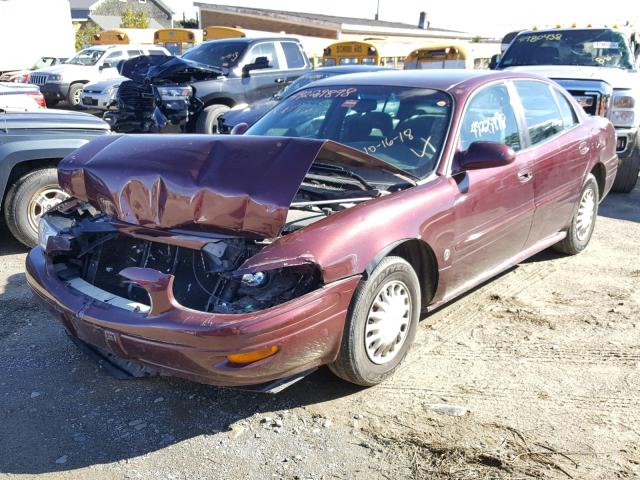 1G4HP52K55U129020 - 2005 BUICK LESABRE CU MAROON photo 2