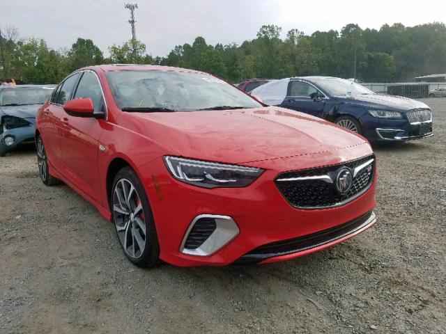 W04GS6SS9J1172463 - 2018 BUICK REGAL GS RED photo 1