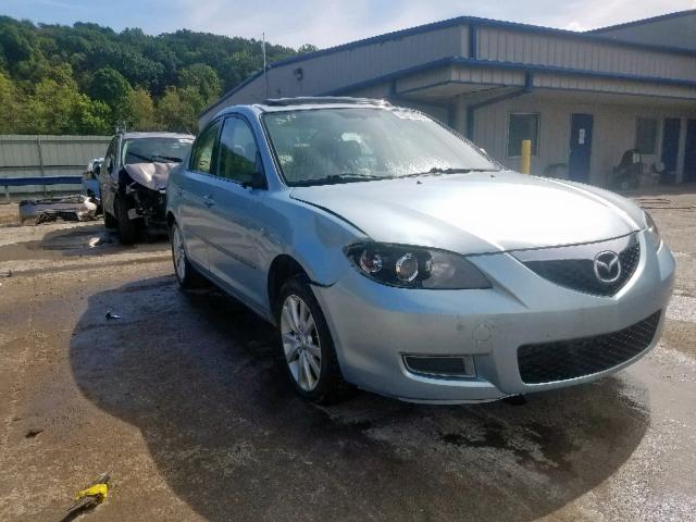 JM1BK12F271624333 - 2007 MAZDA 3 I BLUE photo 1