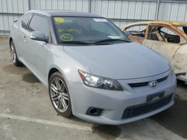 JTKJF5C71C3040124 - 2012 TOYOTA SCION TC 灰色 照片 1