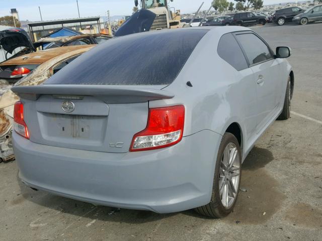 JTKJF5C71C3040124 - 2012 TOYOTA SCION TC 灰色 照片 4