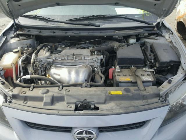 JTKJF5C71C3040124 - 2012 TOYOTA SCION TC 灰色 照片 7