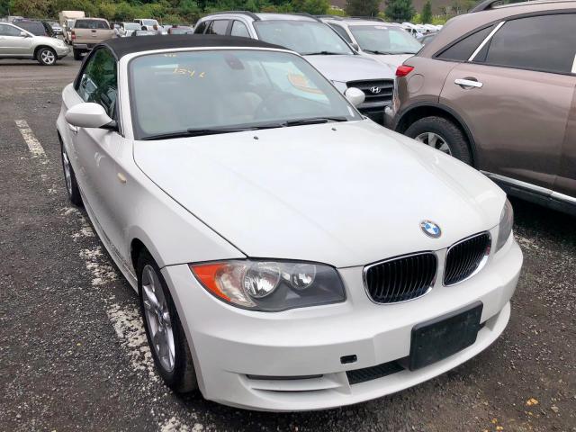 WBAUN13598VH80417 - 2008 BMW 128 I WHITE photo 1