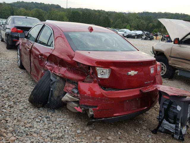 1G11H5SA6DF324937 - 2013 CHEVROLET MALIBU LTZ წითელი ფოტო 3