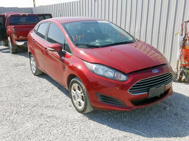 3FADP4BJ4GM188593 - 2016 FORD FIESTA SE RED photo 1