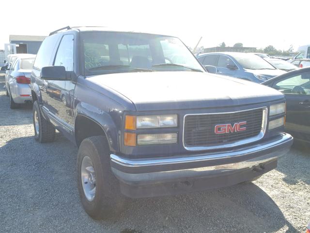 1GKEK18K4SJ702349 - 1995 GMC YUKON BLUE photo 1