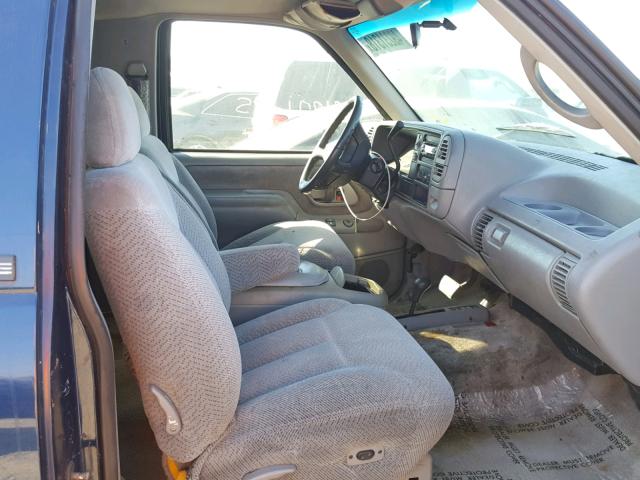 1GKEK18K4SJ702349 - 1995 GMC YUKON BLUE photo 5