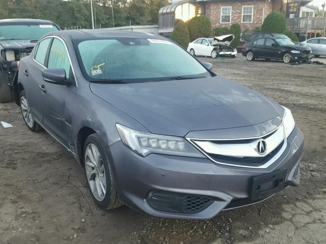 19UDE2F78HA011399 - 2017 ACURA ILX PREMIU GRAY photo 1