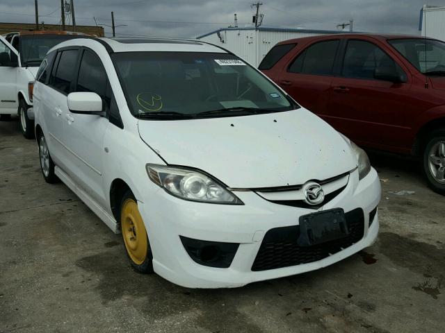 JM1CR293780317748 - 2008 MAZDA 5 WHITE photo 1