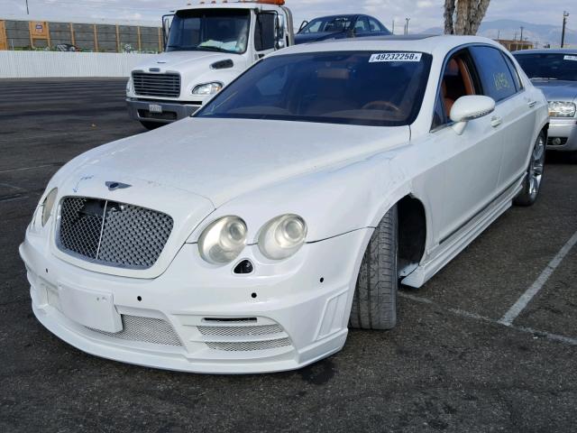 SCBBR93W978040384 - 2007 BENTLEY CONTINENTA WHITE photo 2