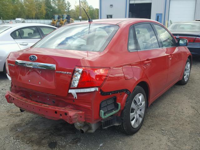 JF1GE61699H516836 - 2009 SUBARU IMPREZA 2. RED photo 4