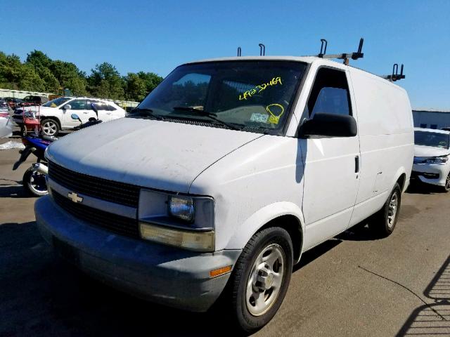 1GCDM19X55B116544 - 2005 CHEVROLET ASTRO WHITE photo 2