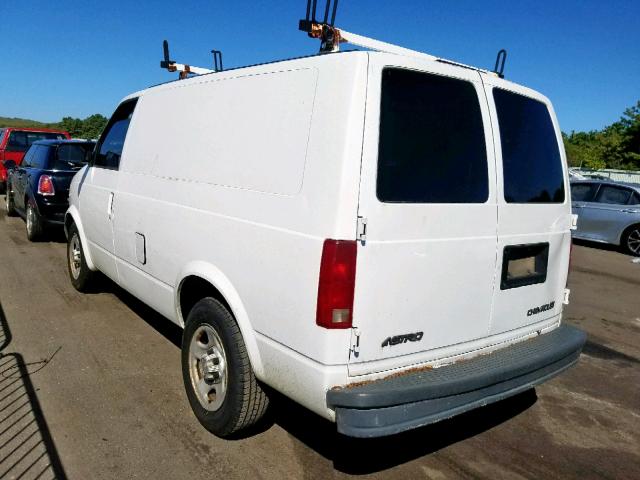 1GCDM19X55B116544 - 2005 CHEVROLET ASTRO WHITE photo 3