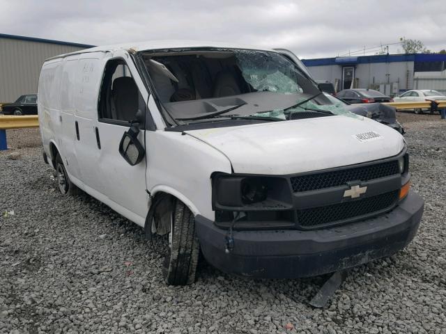 1GCFG15XX81162726 - 2008 CHEVROLET EXPRESS G1 WHITE photo 1