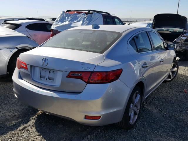 19VDE1F34EE003517 - 2014 ACURA ILX 20 SILVER photo 4