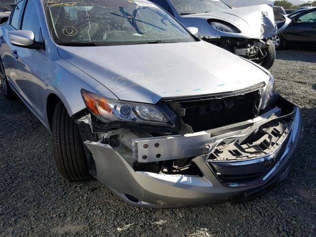 19VDE1F34EE003517 - 2014 ACURA ILX 20 SILVER photo 9