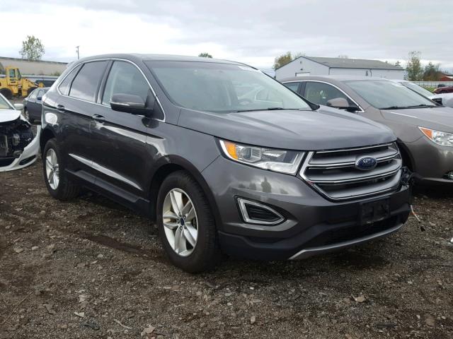 2FMTK4J88FBC38183 - 2015 FORD EDGE SEL CHARCOAL photo 1