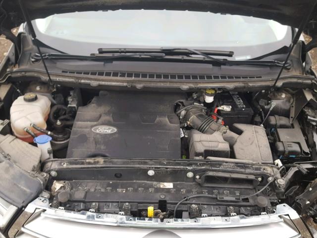 2FMTK4J88FBC38183 - 2015 FORD EDGE SEL CHARCOAL photo 7