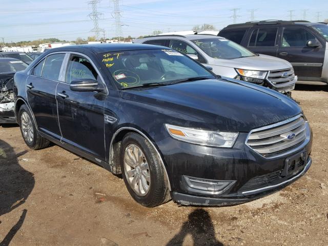 1FAHP2E84EG109011 - 2014 FORD TAURUS SEL BLACK photo 1