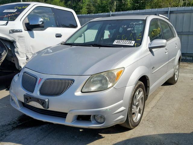 5Y2SL63825Z402772 - 2005 PONTIAC VIBE SILVER photo 2