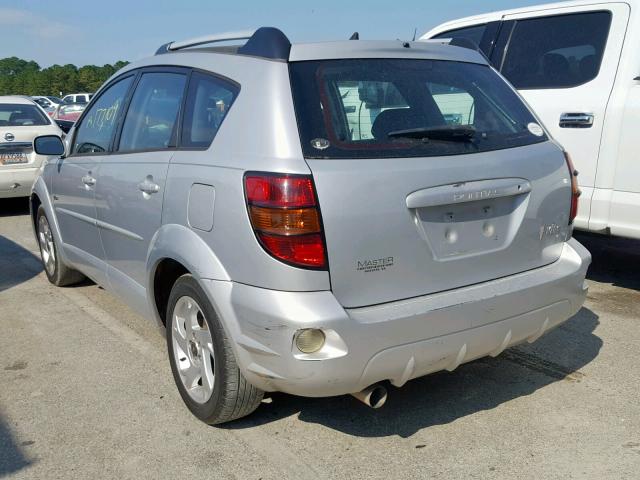 5Y2SL63825Z402772 - 2005 PONTIAC VIBE SILVER photo 3