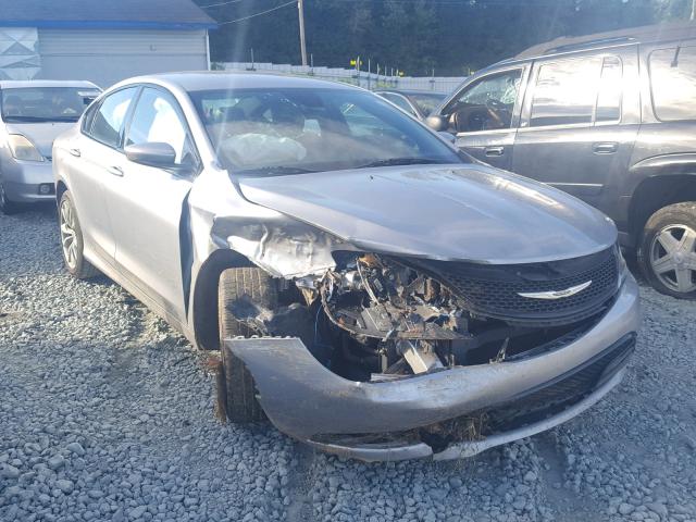 1C3CCCBG4FN505393 - 2015 CHRYSLER 200 S GRAY photo 1