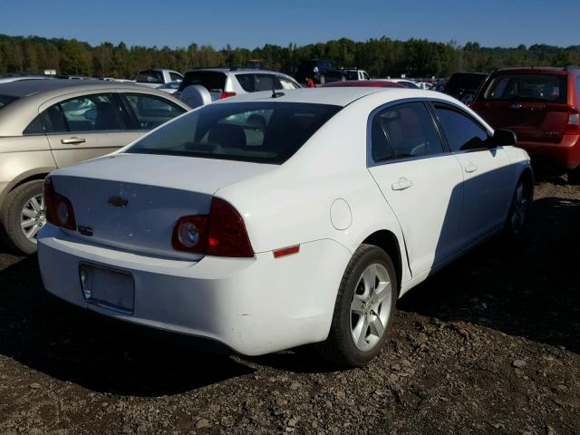 1G1ZB5EB1A4135760 - 2010 CHEVROLET MALIBU LS 白色 照片 4