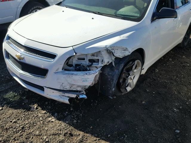 1G1ZB5EB1A4135760 - 2010 CHEVROLET MALIBU LS 白色 照片 9