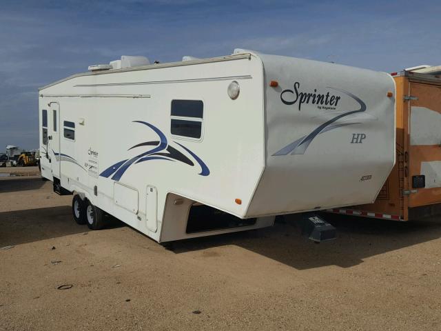 4YDF2922421205838 - 2002 KEYSTONE SPRINTER ორფეროვანი ფოტო 1