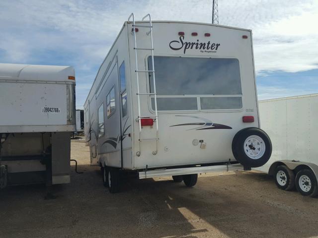 4YDF2922421205838 - 2002 KEYSTONE SPRINTER ორფეროვანი ფოტო 3