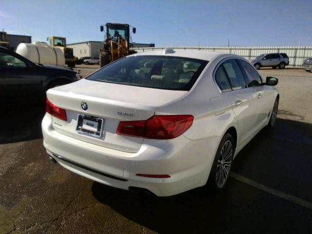 WBAJE5C5XJWA94087 - 2018 BMW 540 I WHITE photo 4