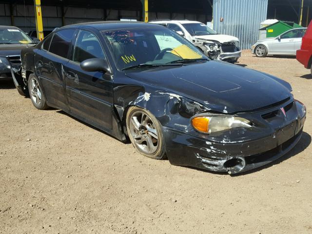 1G2NW52E02M693775 - 2002 PONTIAC GRAND AM G BLACK photo 1