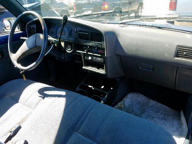 JT4RN81P9K0032290 - 1989 TOYOTA PICKUP 1/2 BLUE photo 9