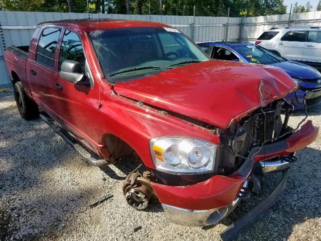 3D7KS29C97G750505 - 2007 DODGE RAM 2500 RED photo 1