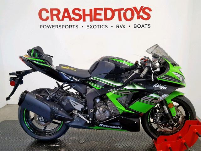 JKBZXJE15HA025076 - 2017 KAWASAKI ZX636 E GREEN photo 1