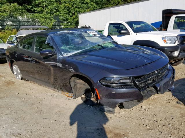 2C3CDXBG9KH644572 - 2019 DODGE CHARGER SX BLACK photo 1